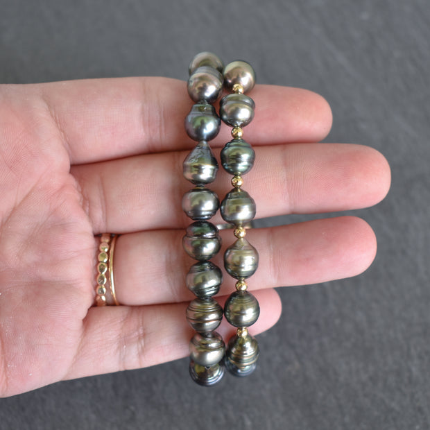 Circlé Tahitian Pearl Stretch Bracelet - Yay Hawaii