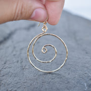 Spiral Earrings - Large - Yay Hawaii