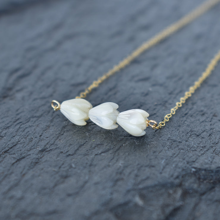 Triple Horizontal Cluster Necklace - Yay Hawaii
