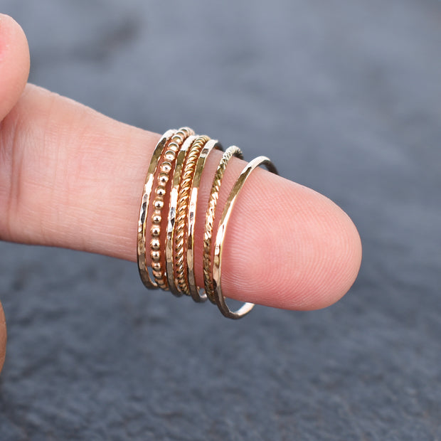 'Ehiku Stacking Ring Set - Yay Hawaii