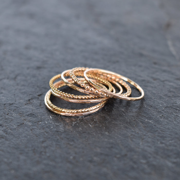 'Ehiku Stacking Ring Set - Yay Hawaii
