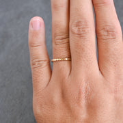 Flat Kiko Beaded Stacking Ring - Yay Hawaii