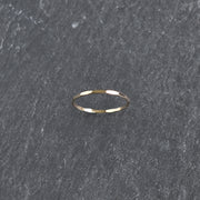 Faceted Stacking Ring - Yay Hawaii