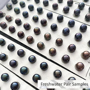 Extra Large Monstera Earrings with Black Pearls - Silver or Gold - Yay Hawaii